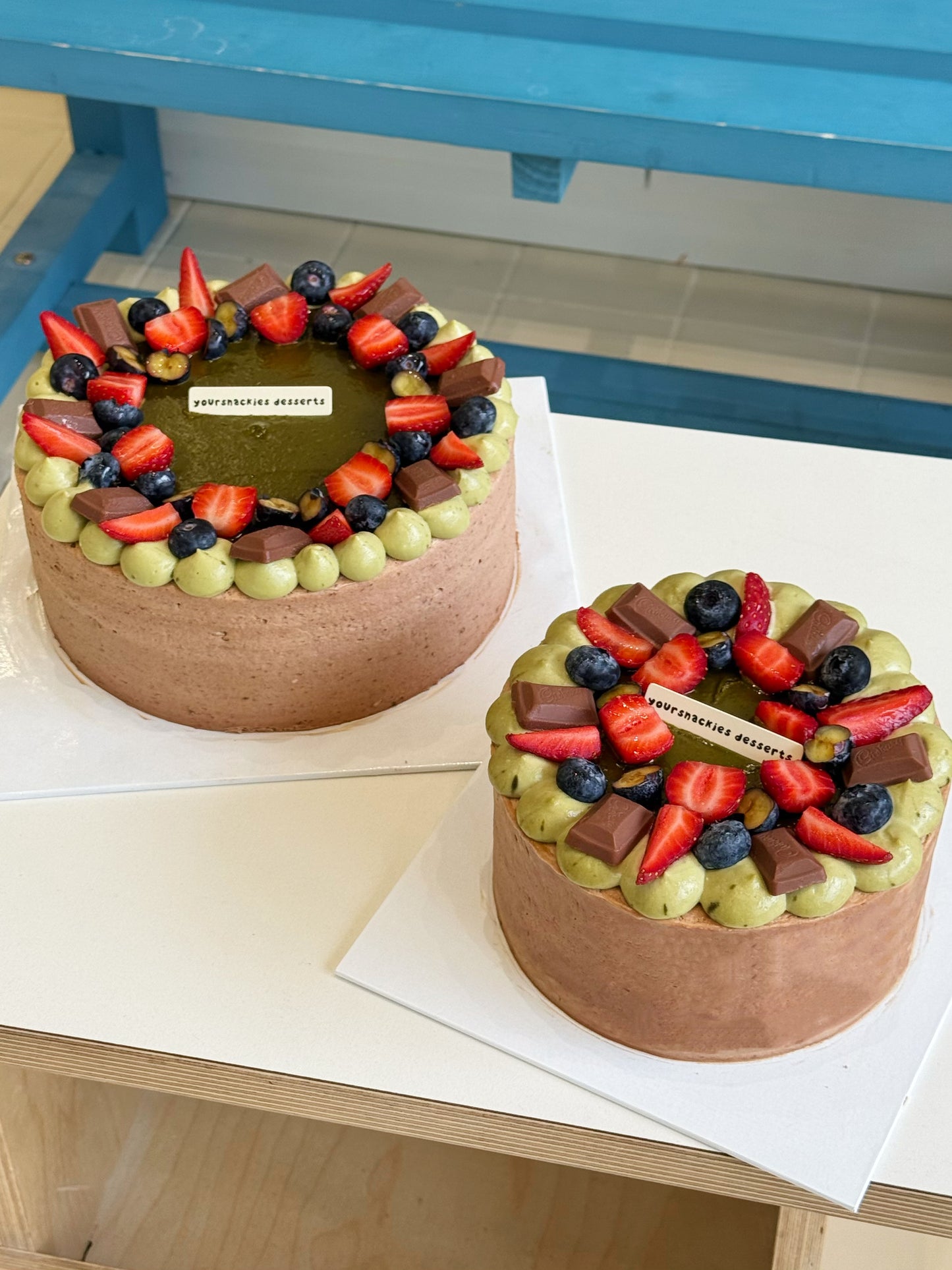 Dubai Pistachio Dark Chocolate Cake