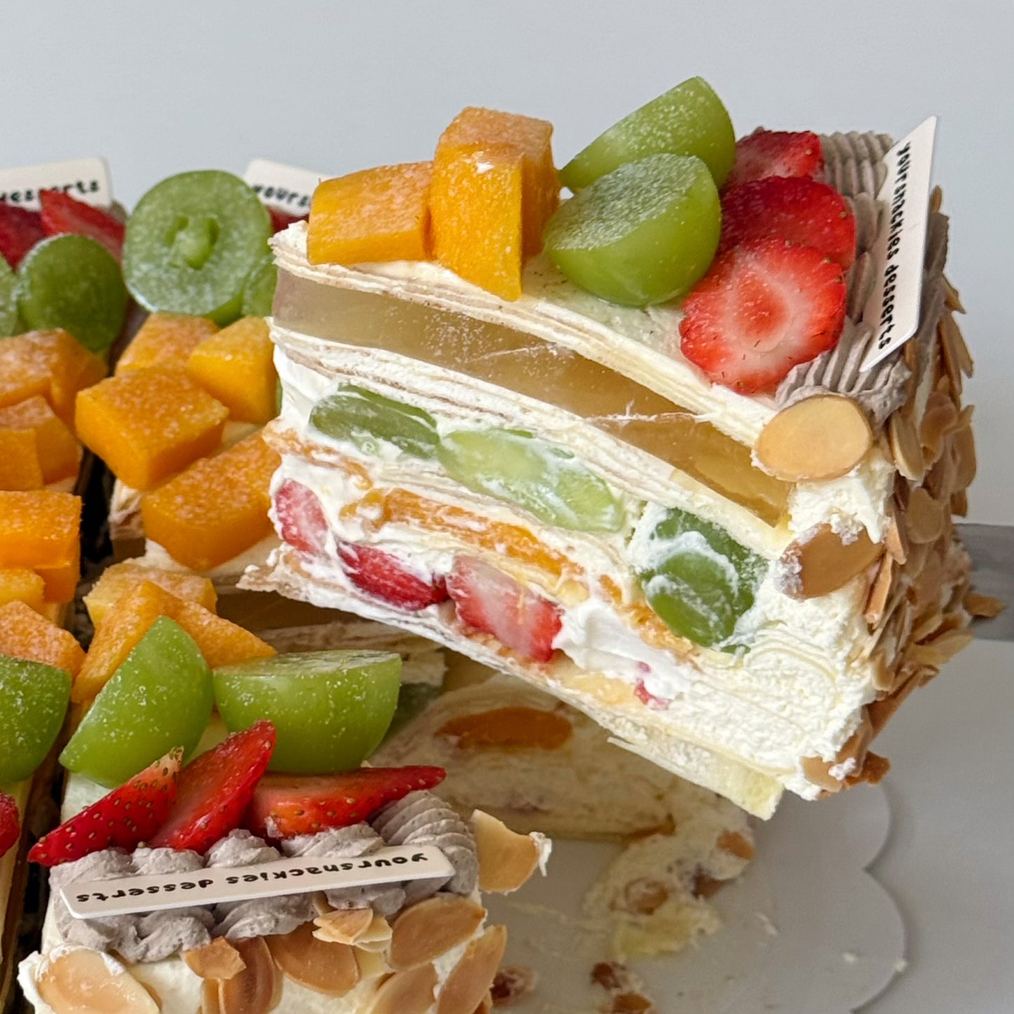 Mixed Fruits Yuzu Mille Crepe