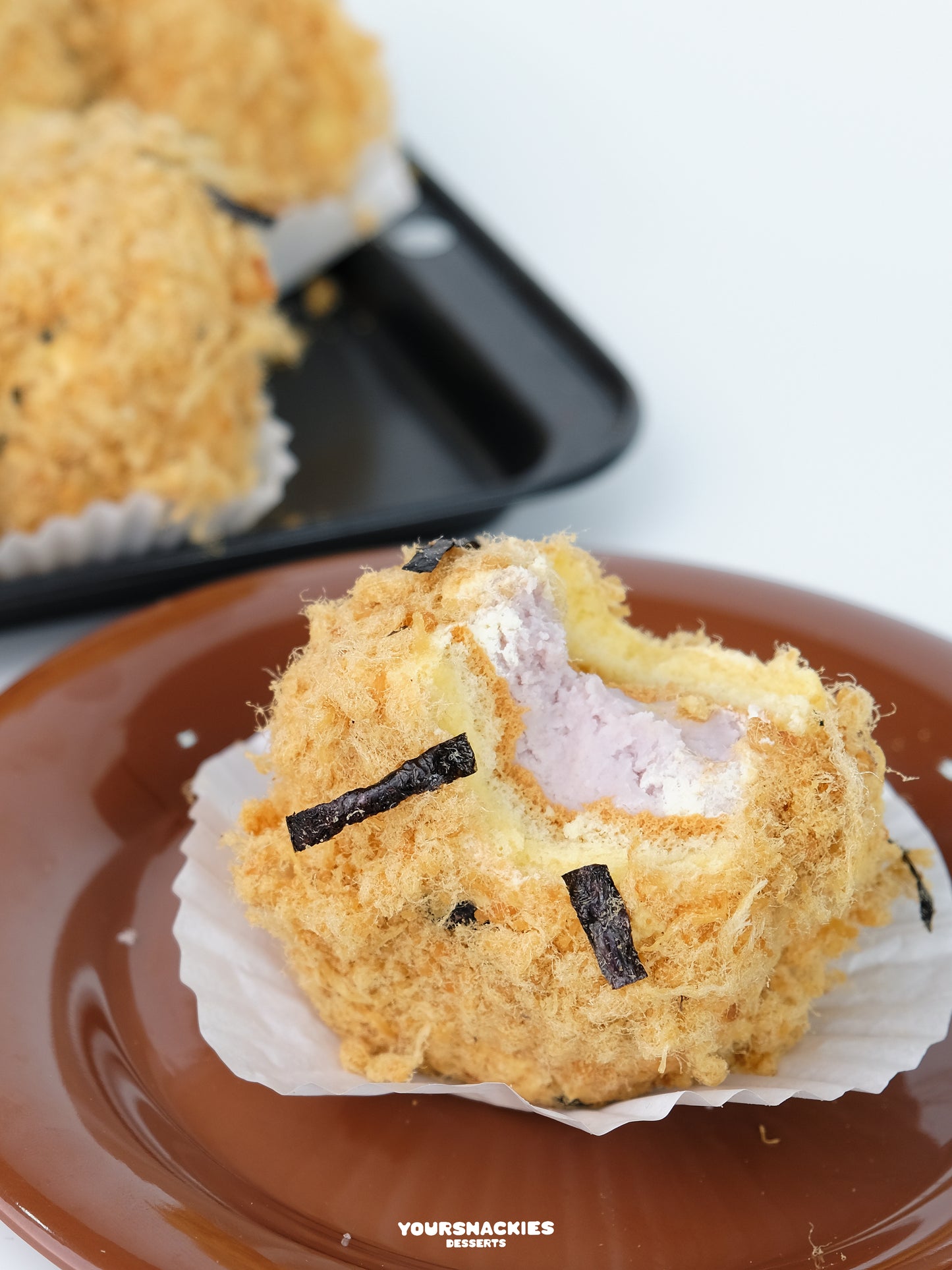 Chicken Floss Yam Mini Cake
