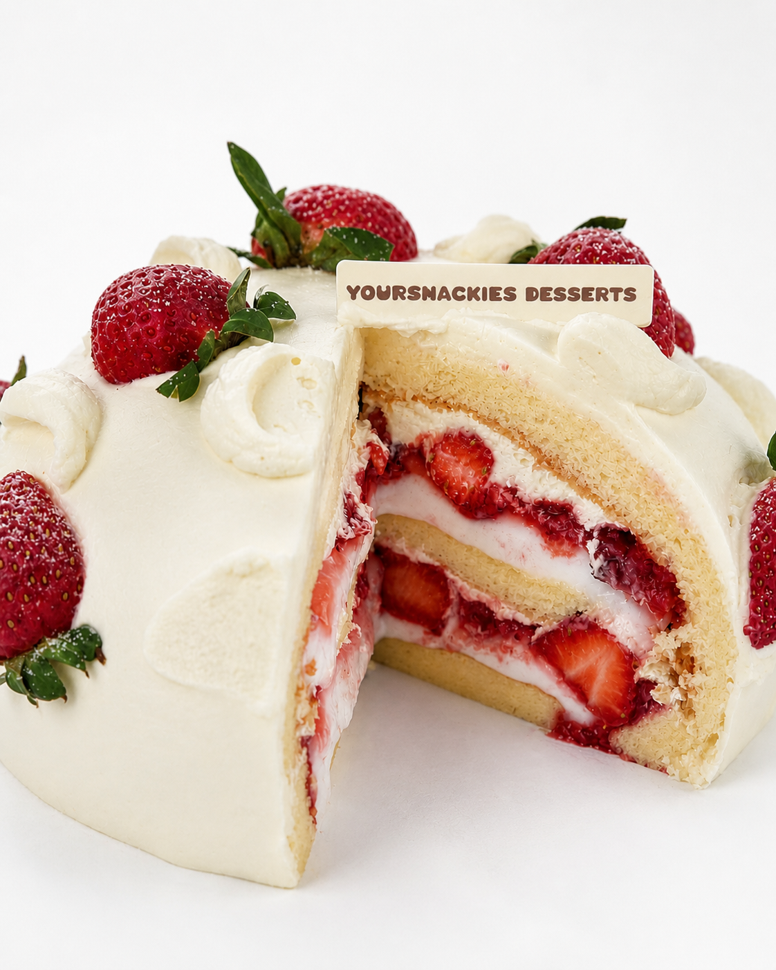 Strawberry Planet w/ Mochi Cake