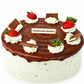 Mint Dark Chocolate Cake