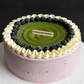 Matcha Yam Milky Cake