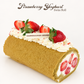 Strawberry Yoghurt Swiss Roll