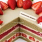 Tie Guan Yin Strawberry Cake