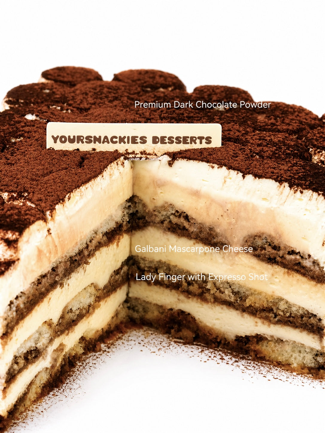 Classic Tiramisu Cake