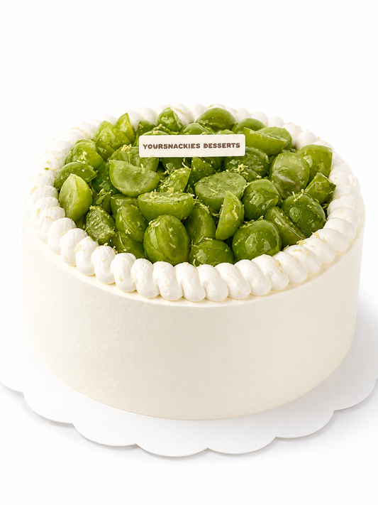 Shine Muscat Refreshing Lemon Cake