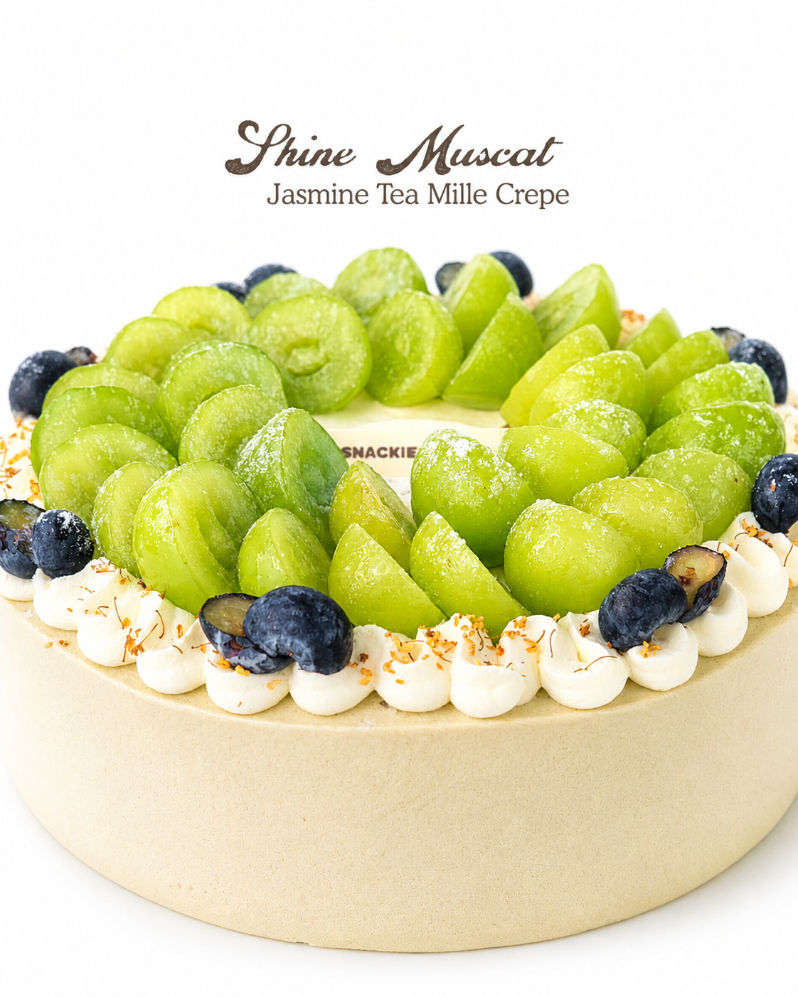 Jasmine Tea Shine Muscat Mille Crepe