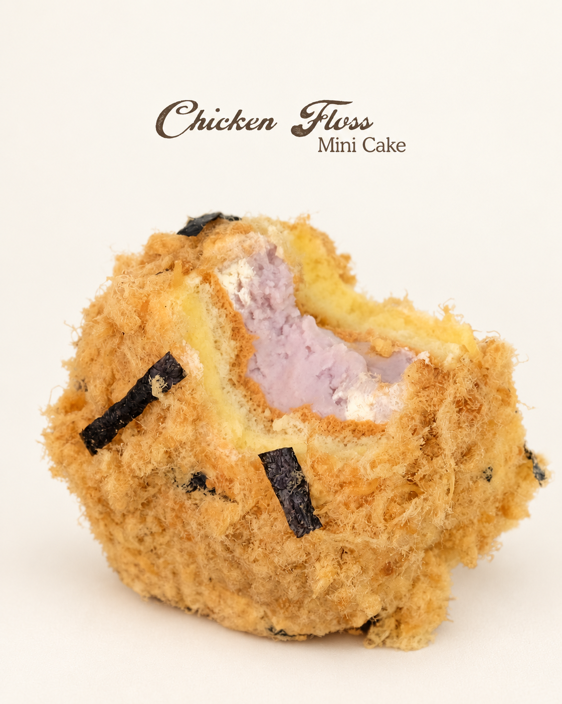 Chicken Floss Yam Mini Cake