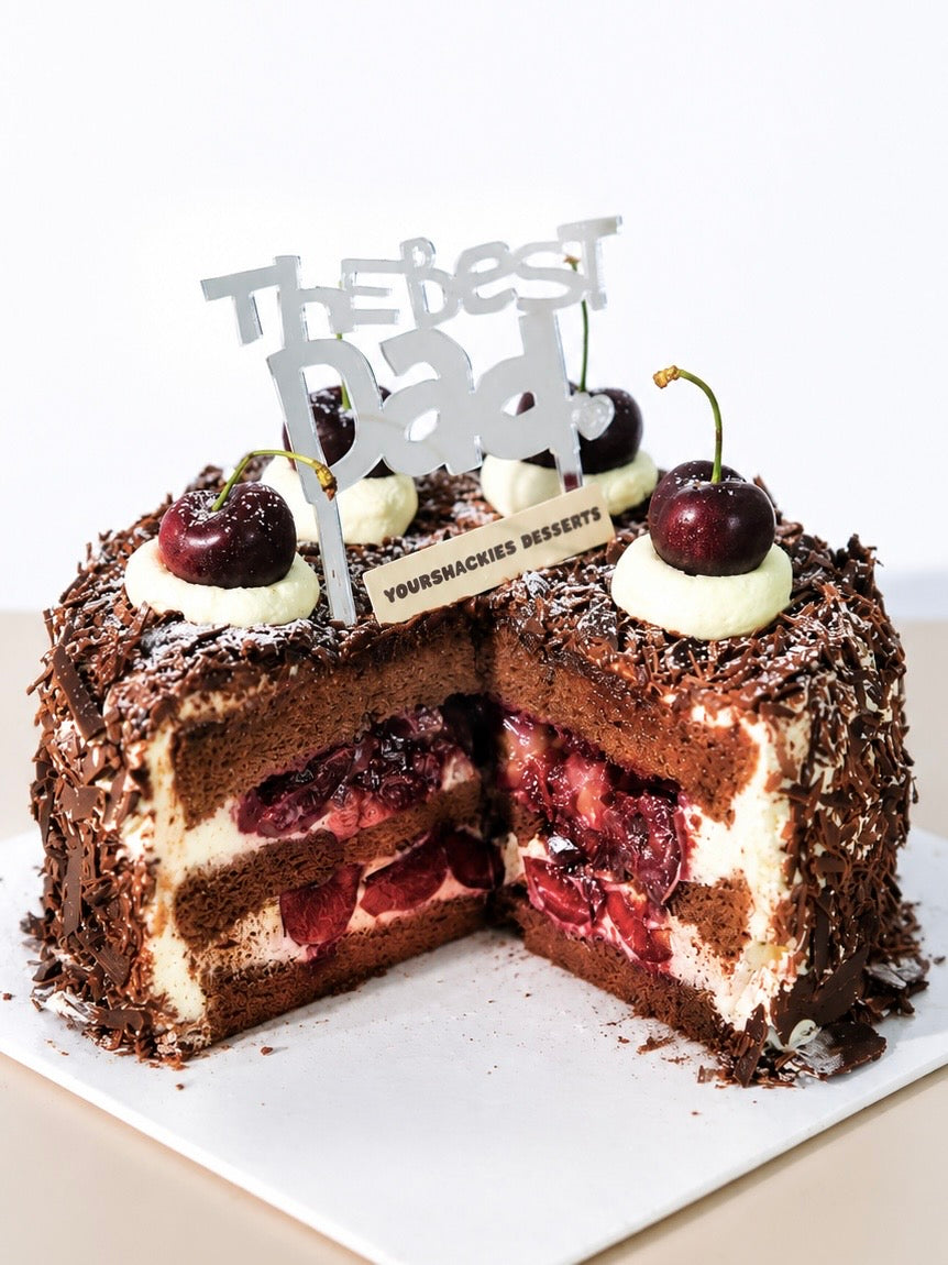 Dark Chocolate Black Forest Cake