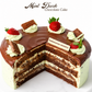 Mint Dark Chocolate Cake