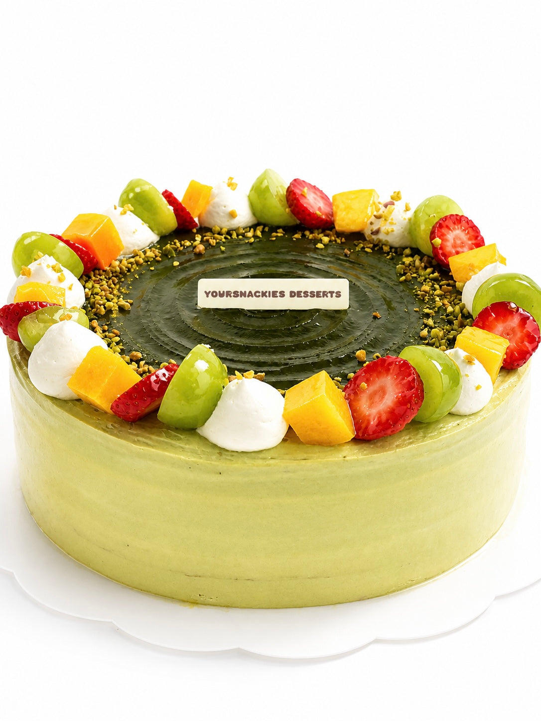 Pure Nutty Pistachio Cake