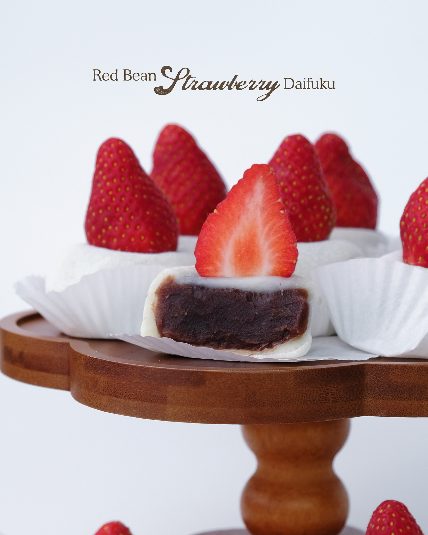 Red Bean Strawberry Daifuku