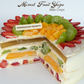 Mixed Fruit Yuzu Mille Crepe