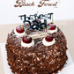 Dark Chocolate Black Forest Cake