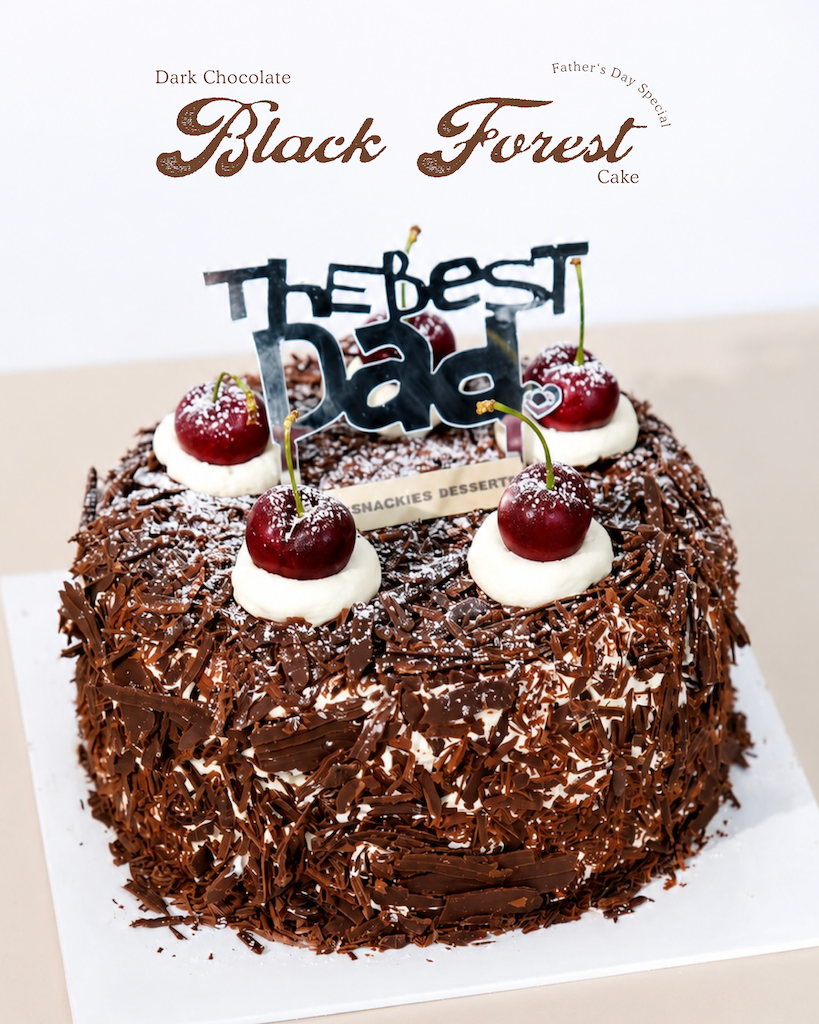 Dark Chocolate Black Forest Cake