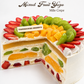 Mixed Fruit Yuzu Mille Crepe