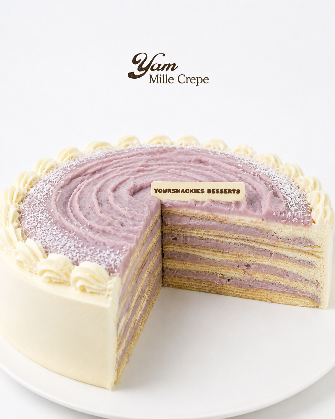 Yam Mille Crepe