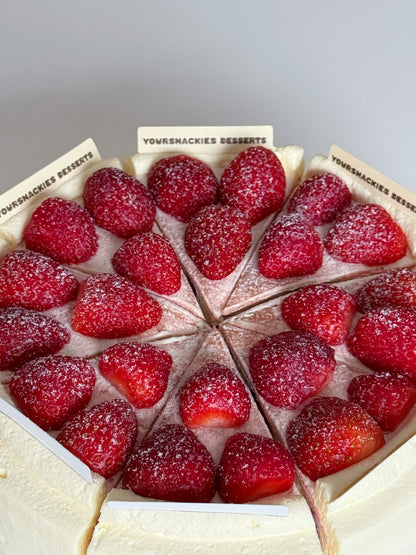 Strawberry Yoghurt Mille Crepe