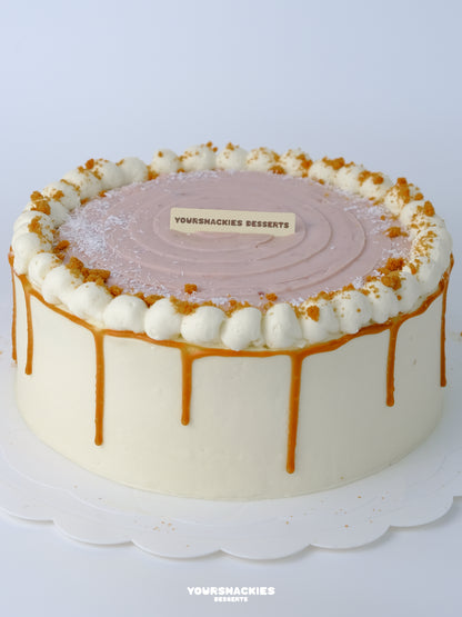 Chewy Yam Mochi Cake