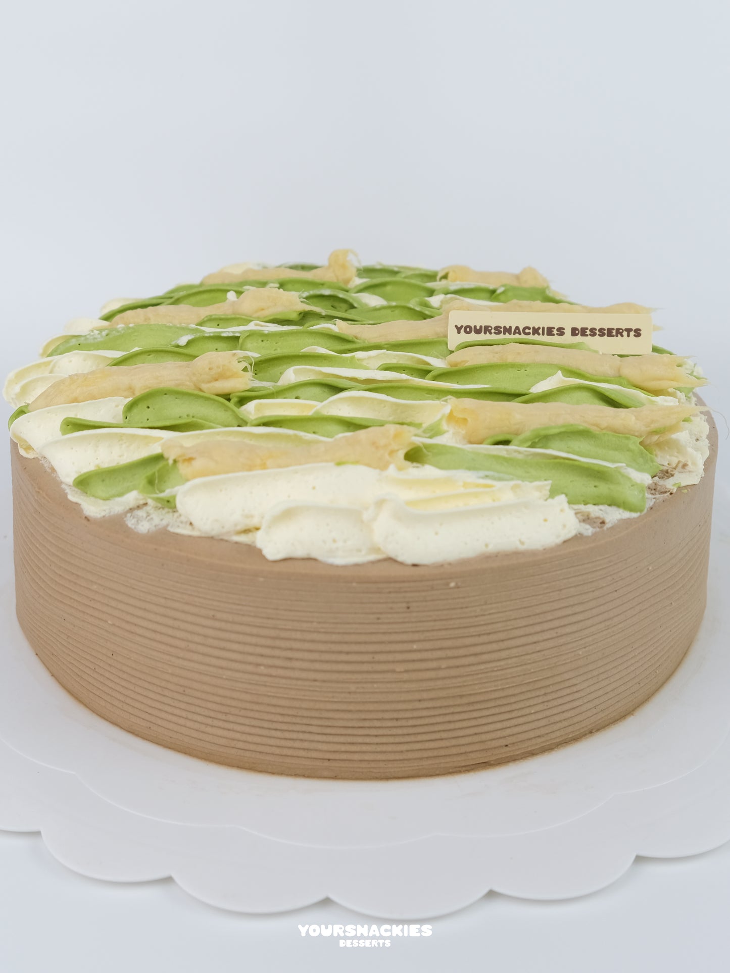 Oolong Durian Cake