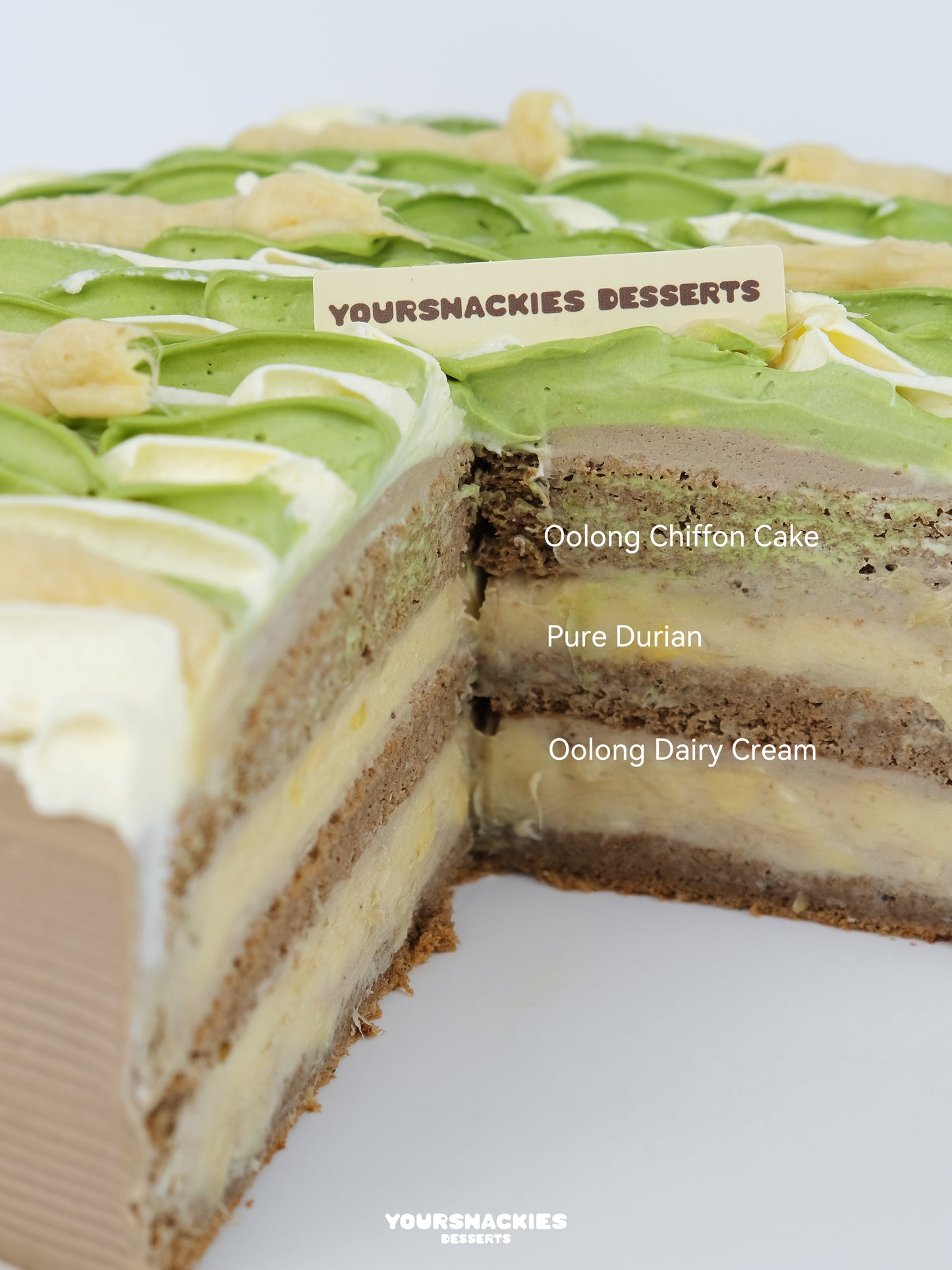Oolong Durian Cake