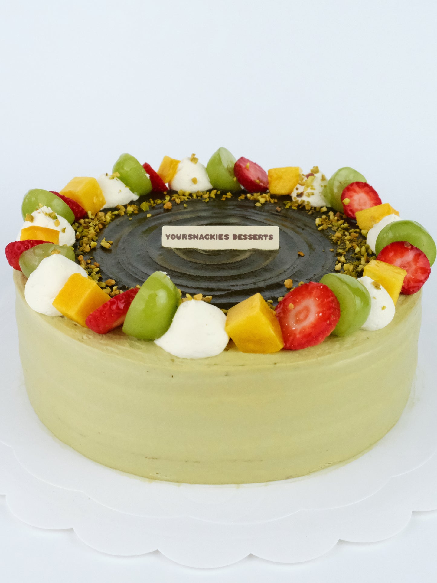 Pure Nutty Pistachio Cake