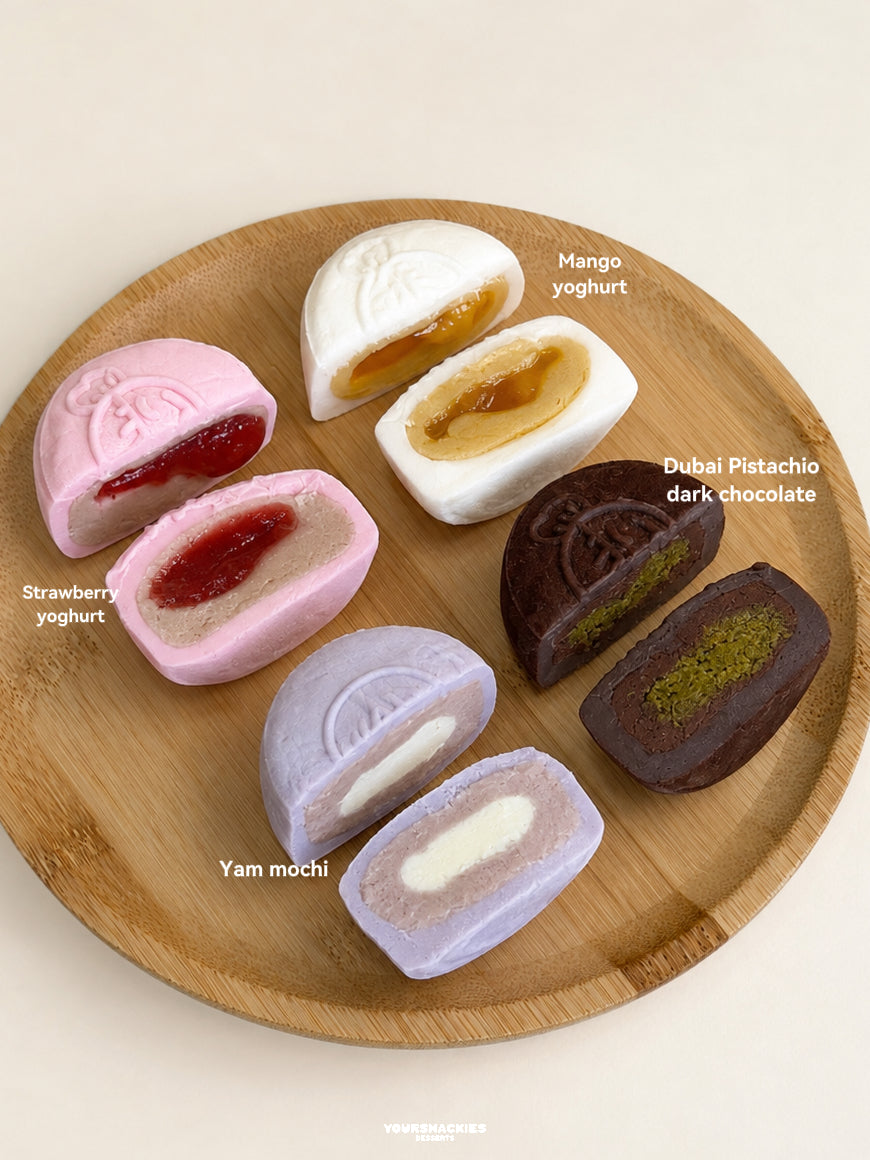 Yoursnackies Signature Flavours Snow Skin Mooncake