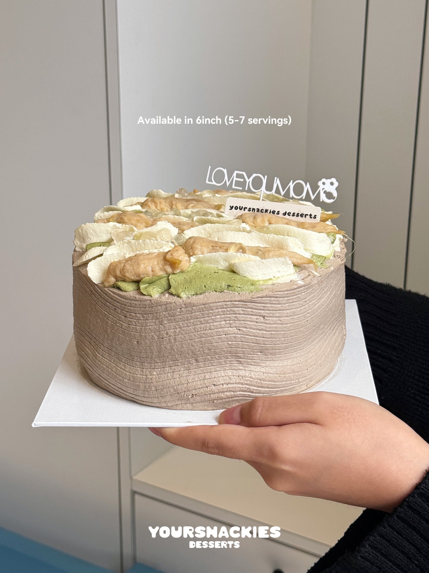 Pure Durian Oolong Tea Cake