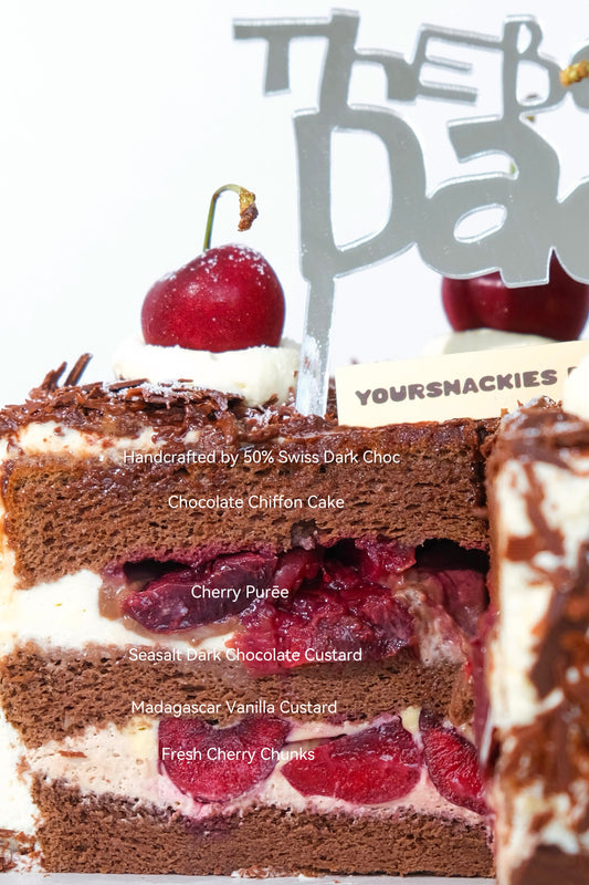 Dark Chocolate Black Forest Cake