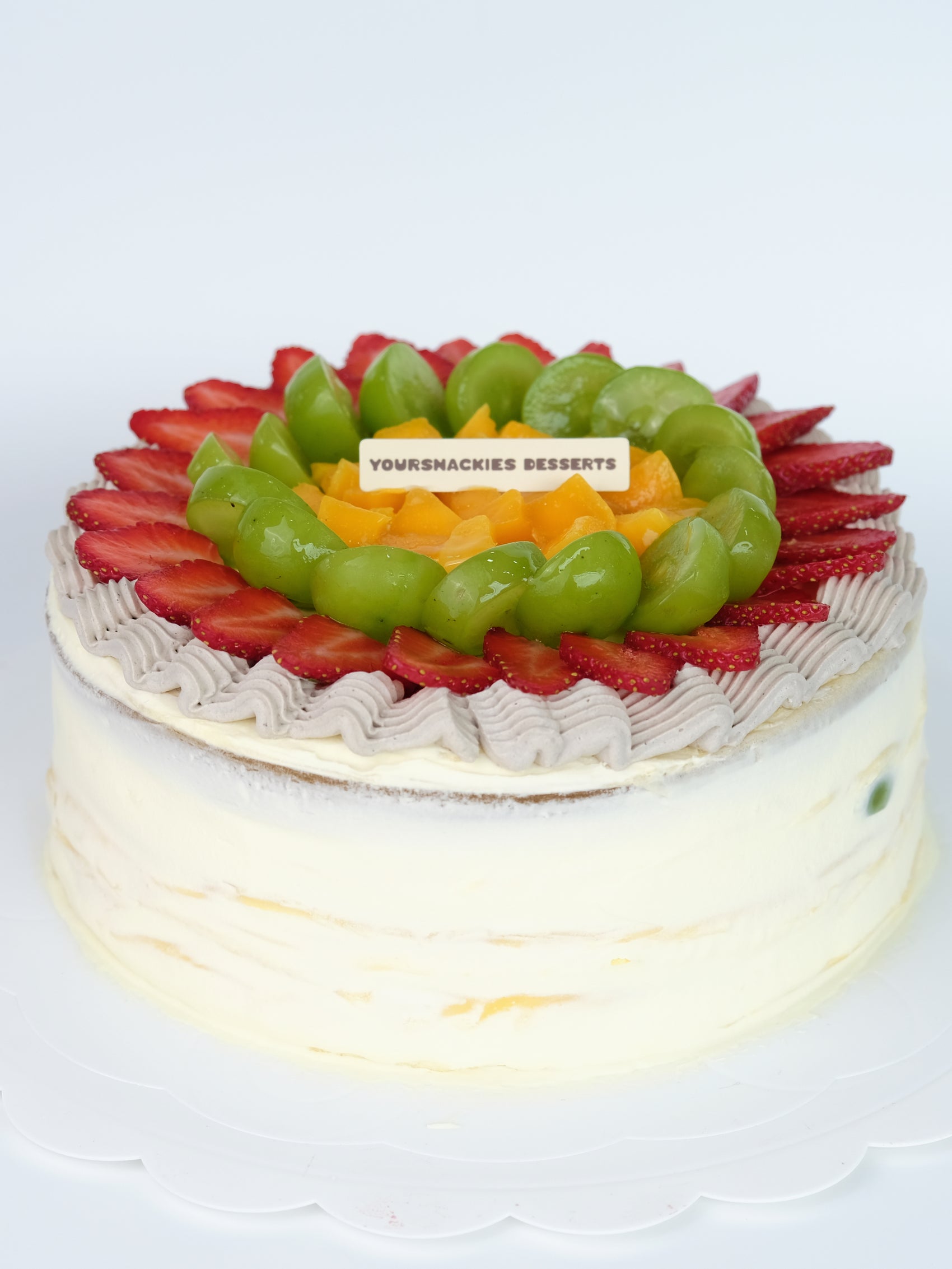 Mixed Fruit Yuzu Mille Crepe