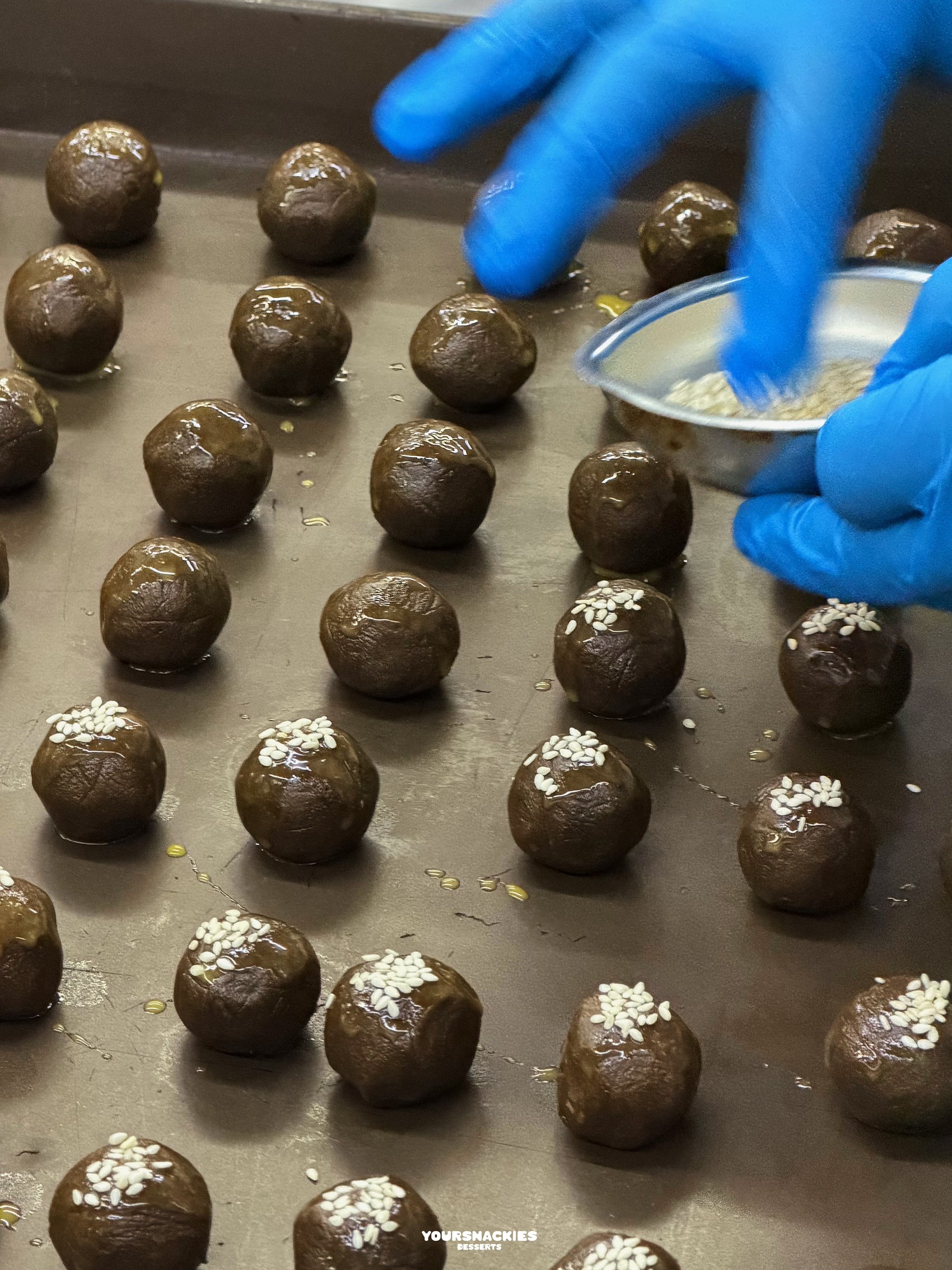 Signature Salted Egg Chicken Floss Charcoal Cookies