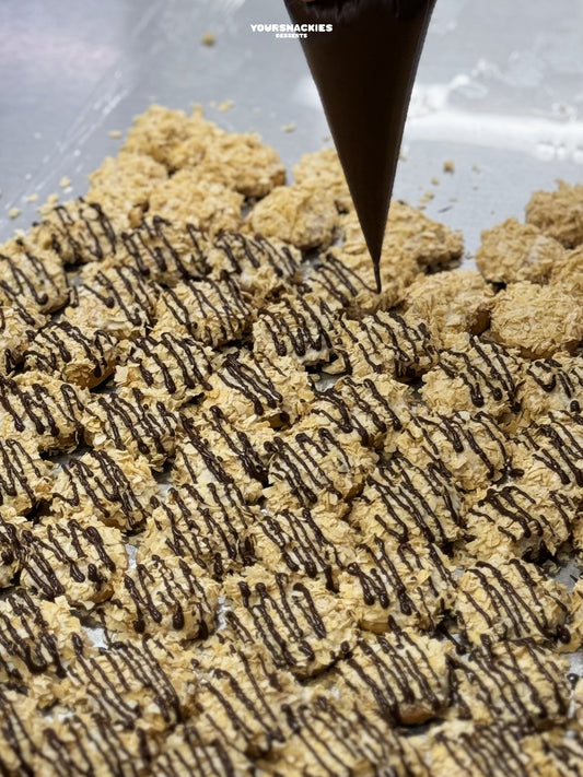 London Cereal White Dark Chocolate Cookies