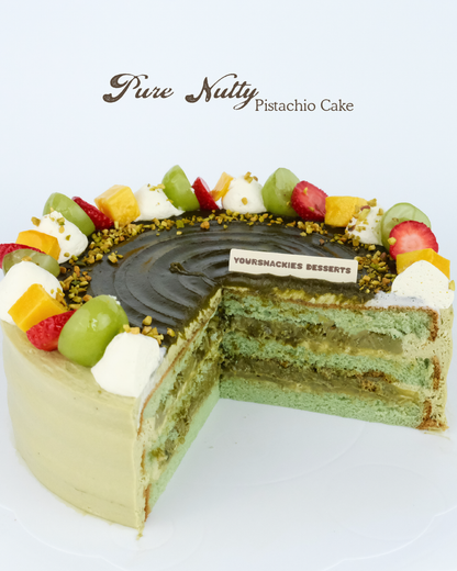 Pure Nutty Pistachio Cake