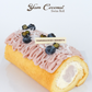 Yam Coconut Swiss Roll