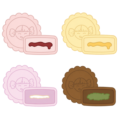 Yoursnackies Signature Flavours Snow Skin Mooncake