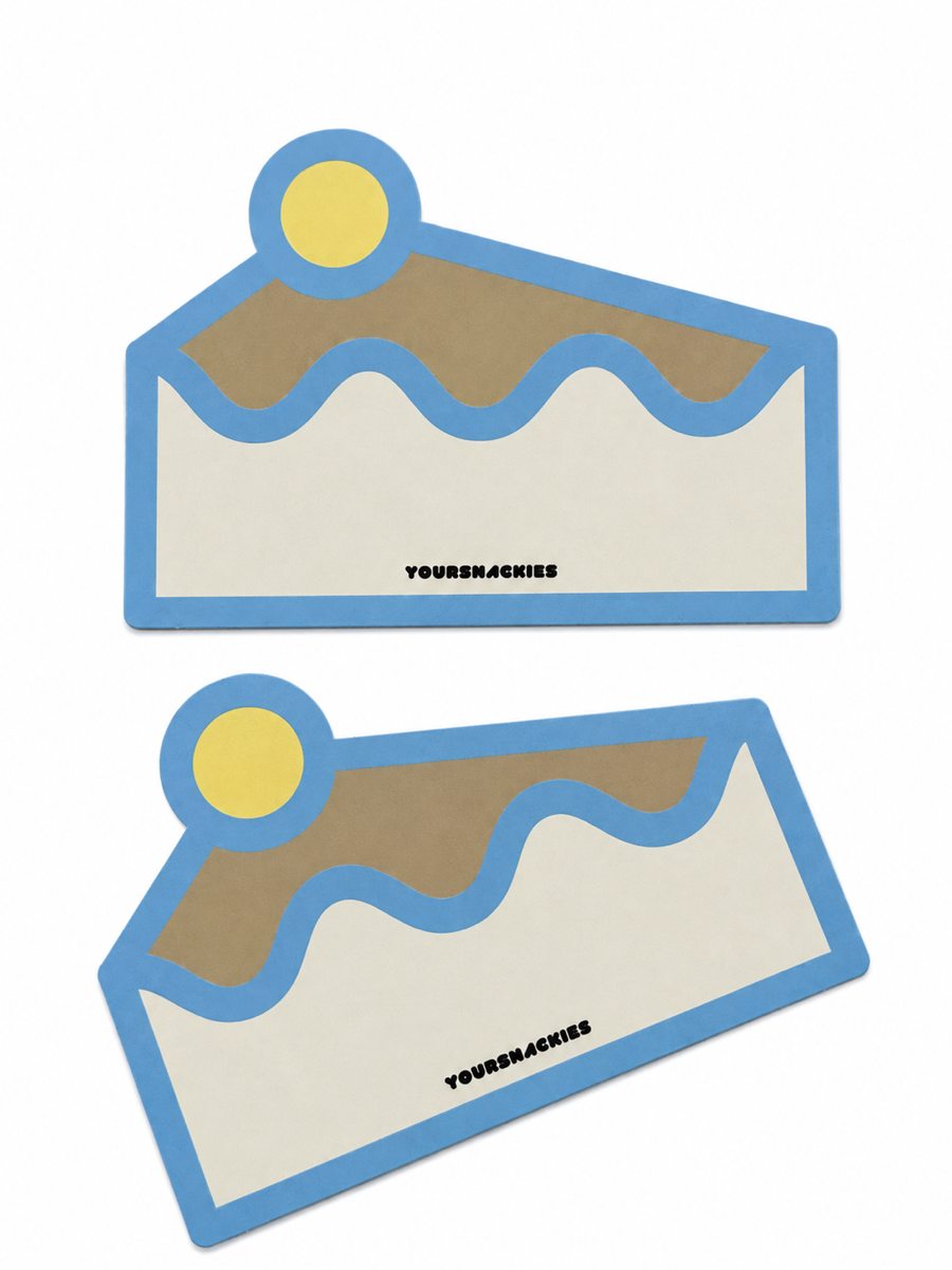 The Yoursnackies message card included with your order